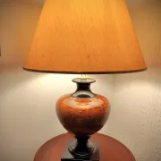 Lampe vintage céramique