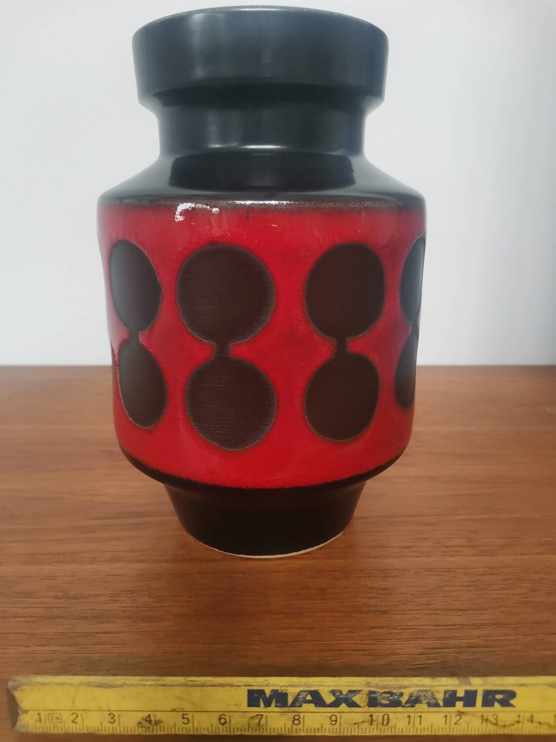 Vintage Dümler & Breiden Ceramic Vase, 1970s, West German Pottery