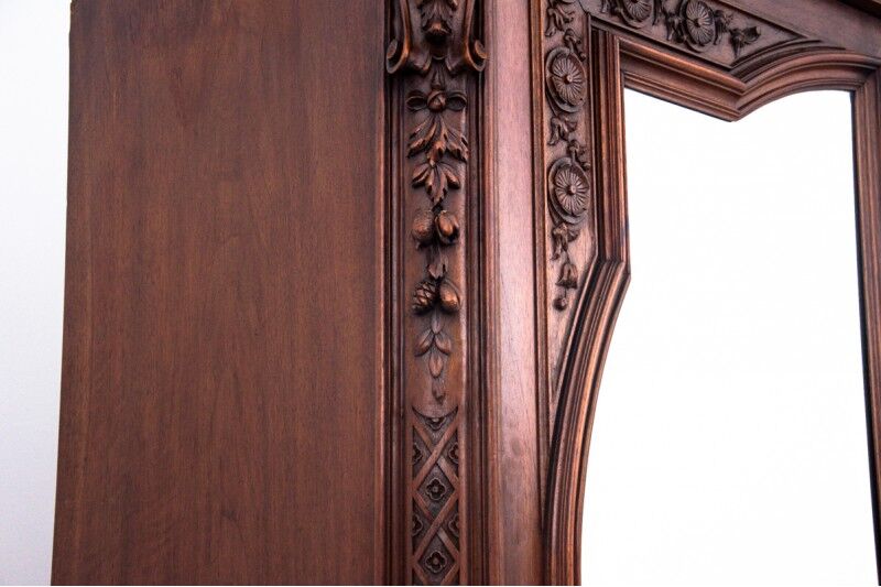 Antique wardrobe, France.