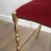 Chiavari chair in brass