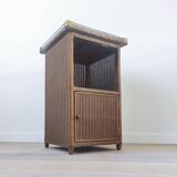 Lloyd Loom bedside table