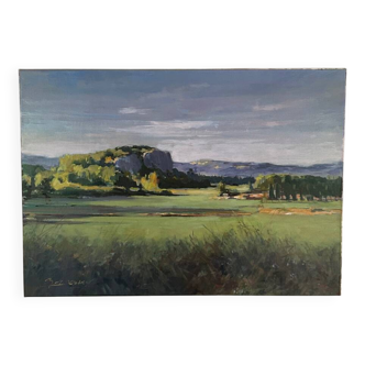Marc Doury painting