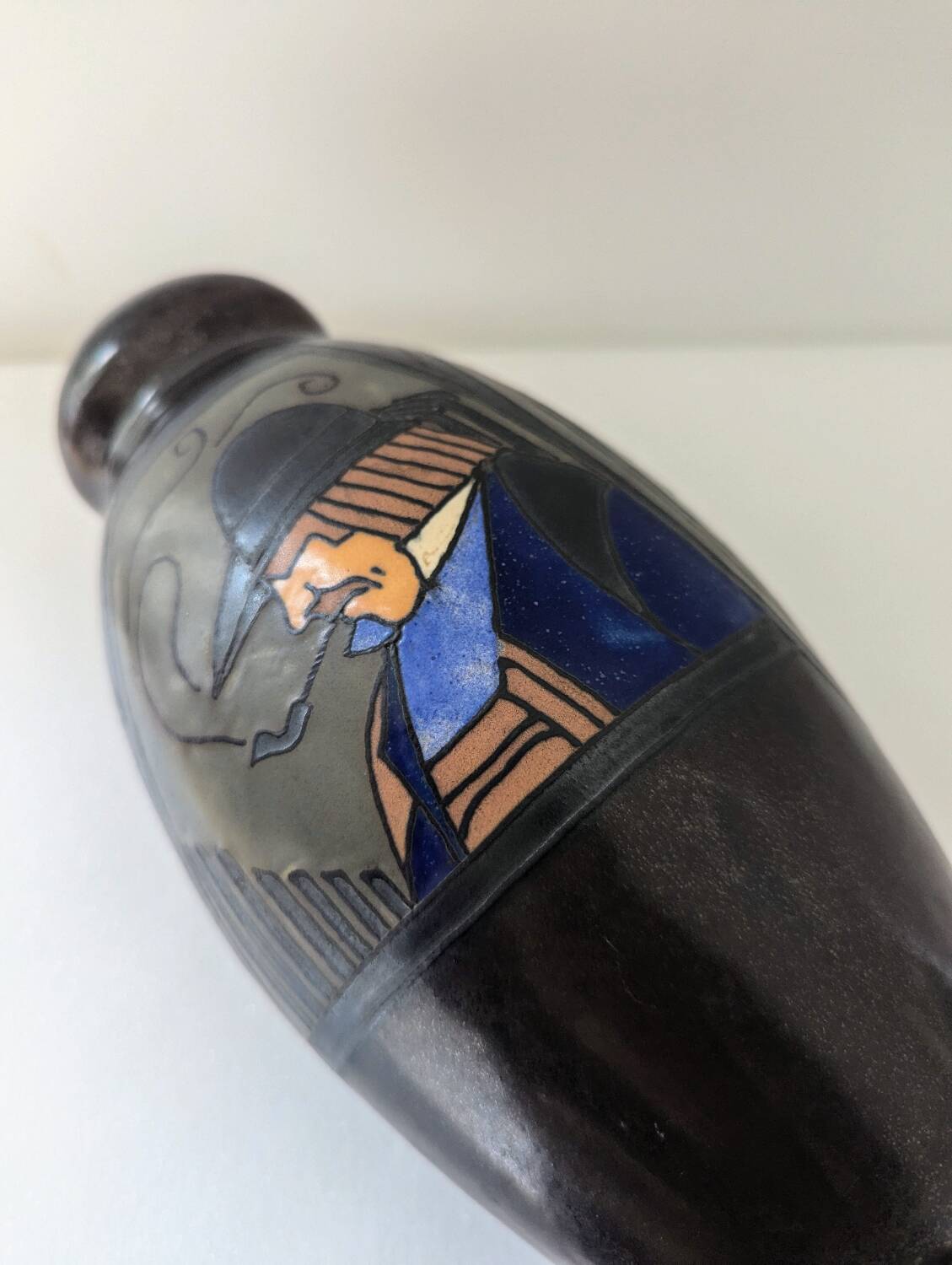 HB Quimper P. Fouillen vase