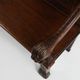 18th Century Gothic French Oak Carved High Back Panel Settle