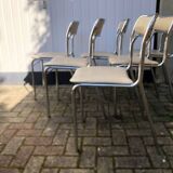 6 vintage Souvignet chairs