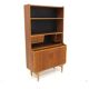 Secrétaire scandinave en teck, Hugo Troeds, Bjärnum, Suède, 1950
