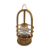 Lampe en rotin
