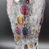 Bohemian Borske Sklo Nemo Pitcher Glass Vase by Max Kannegiesser 1960