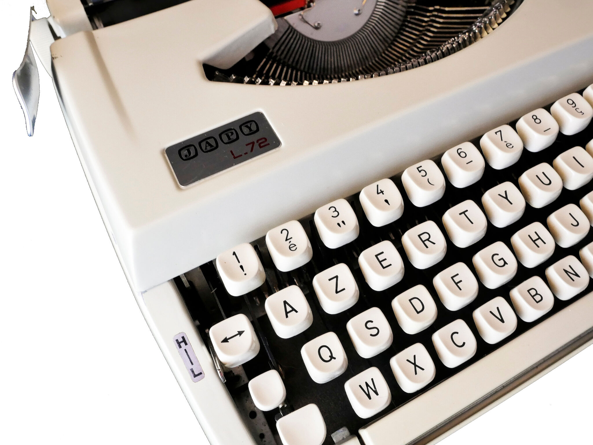 Japy L72 cream typewriter