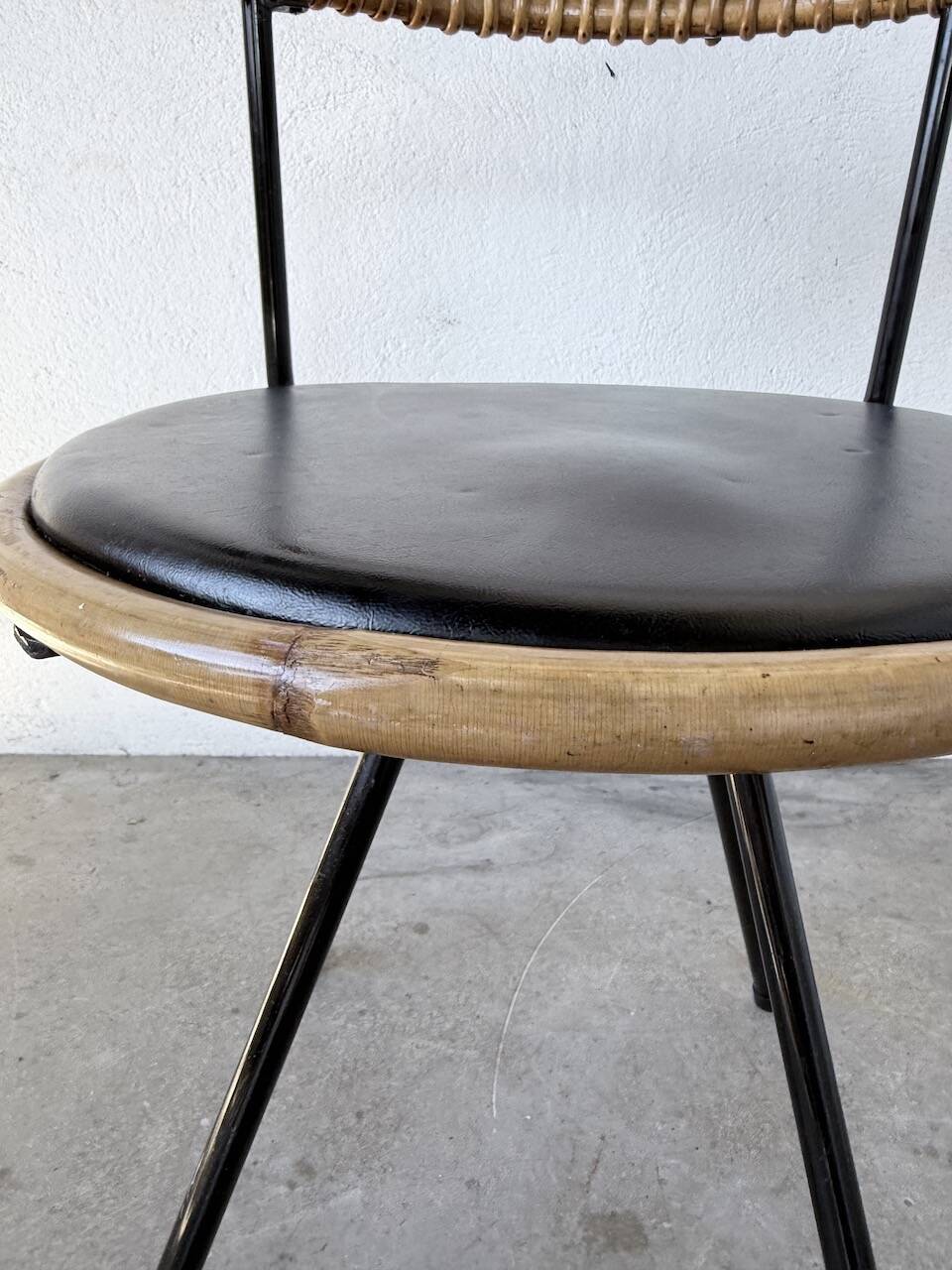 Rattan chair Dirk Van Sliedregt