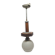 Art Deco pendant lamp, former Czechoslovakia, 1950s