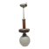 Art Deco pendant lamp, former Czechoslovakia, 1950s