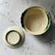 Provençal butter dish in stoneware