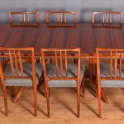 Dining table and 8 chairs