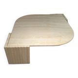 Travertine table