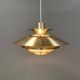 Danish designed hanging lamp, produced by JEKA model Verona 1980s