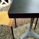 Table bistrot des années 30