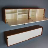 Florence Knoll for Knoll set of two hanging cabinets, model 121 + 123 W-1, 1947