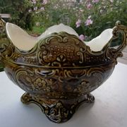 Jardinière en barbotine