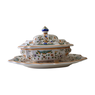 Dish and tureen Moustiers