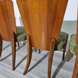 Dining chairs by Jindrich Halabala