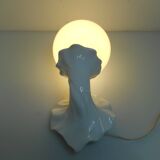 Wall light white ball
