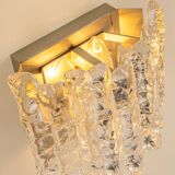 Pair of large Kalmar Murano wall sconces, Austria, 1960s.