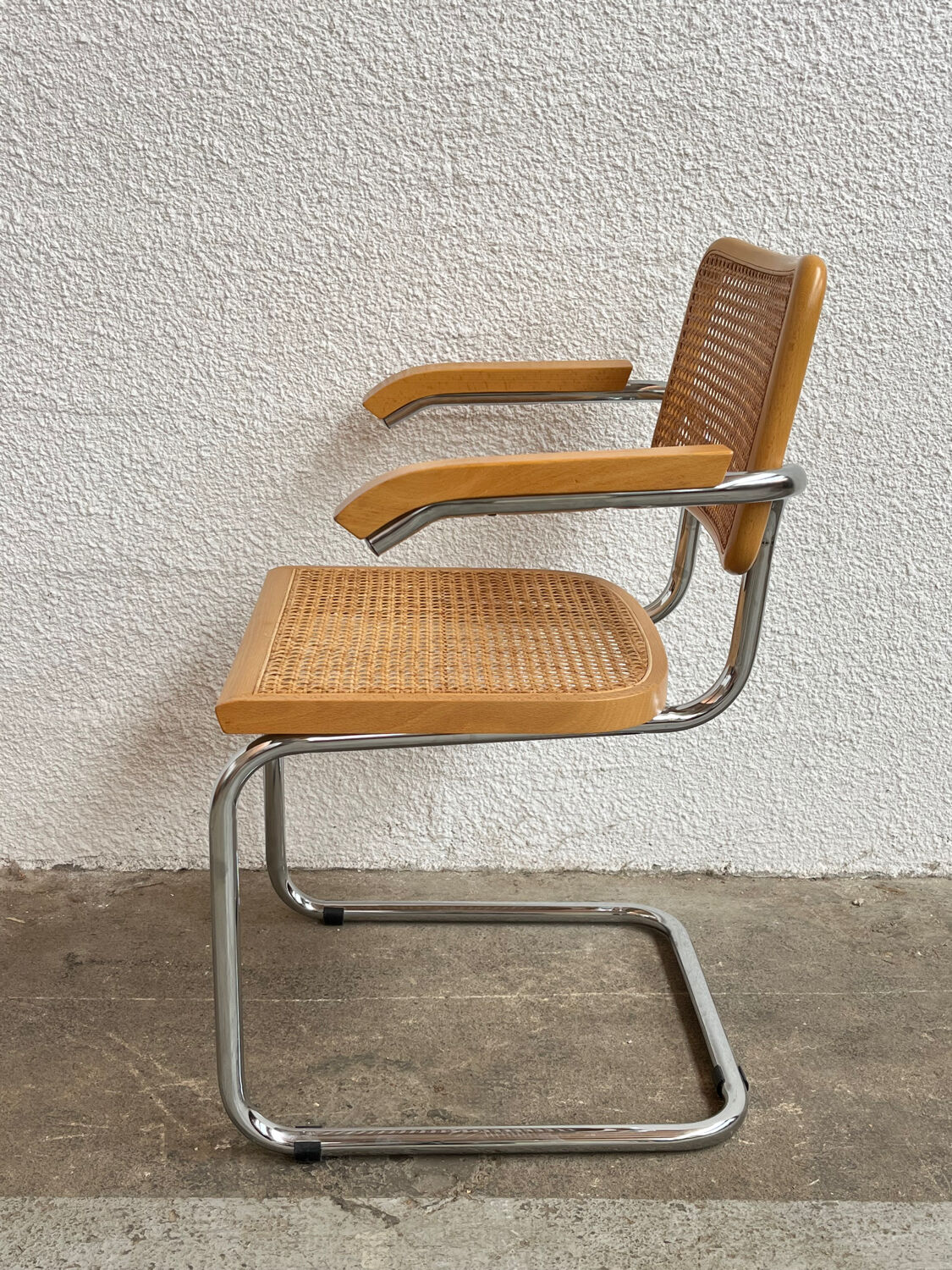 Pair of armchairs Cesca B64 Marcel Breuer