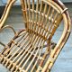 Child's rattan armchair