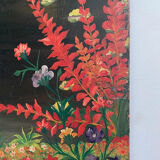 Oil painting on wood