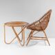 1960 Midcentury Modern Italian Bamboo Lounge Set