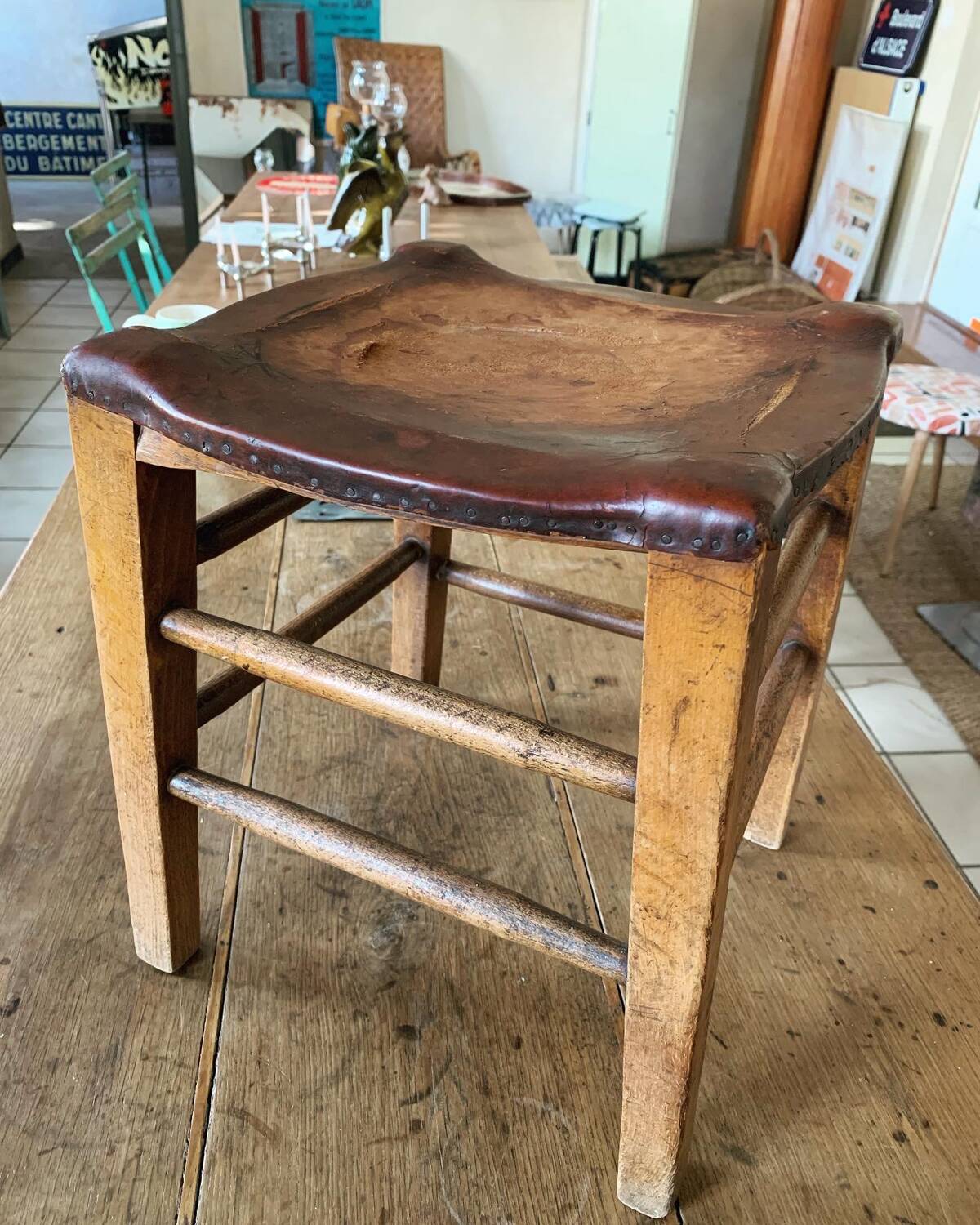 Shoemaker stool