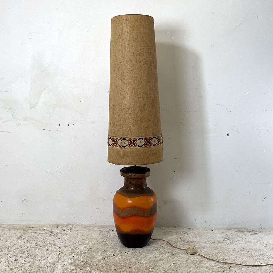 West Germany vintage lamp 70's