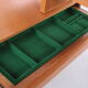 Bureau réglable en bois clair Moser