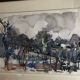Aquarelle paysage Ghislain Uhry