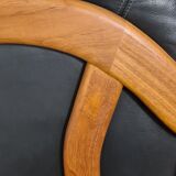 Fauteuil design danois en teck vintage par Komfort