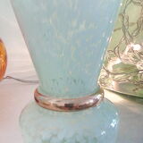 Almond green clichy vase