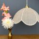 Suspension lamp vintage flower