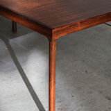 Extendable dining table in rosewood by Inger Klingenberg for Fristho, Dutch design, 1960s