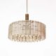 Vintage chandelier by Emil Stejnar for Rupert Nikoll Austria 1960's