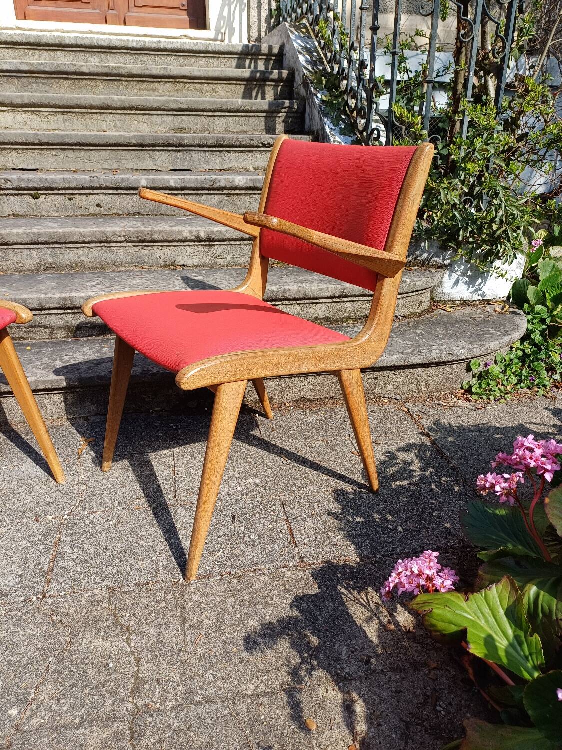 Pair of vintage armchairs