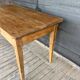 Table de campagne bois brut