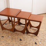 Teak giggling coffee table
