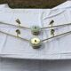 Paire d’appliques design laiton doré