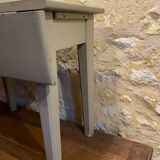Olive green folding table