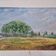 Christian Xapella (1927-2021) - Huile sur isorel - La madeleine à Grand Champ - Signée