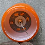 Vintage table lamp orange typical 70's