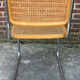 Lot de 4 chaises Cesca modèle b32 en chrome fabriqué en italie par Marcel Breuer