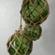 3 boules de verre flotteurs pour jardin aquatique vintage