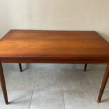 Vintage teak scandinavian signed table
